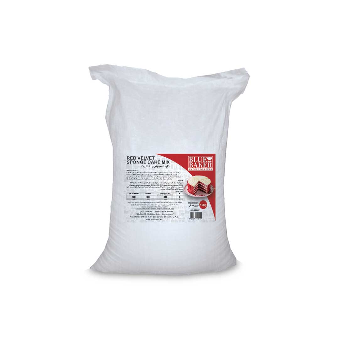 Red Velvet Sponge Cake Mix 10kg Bag