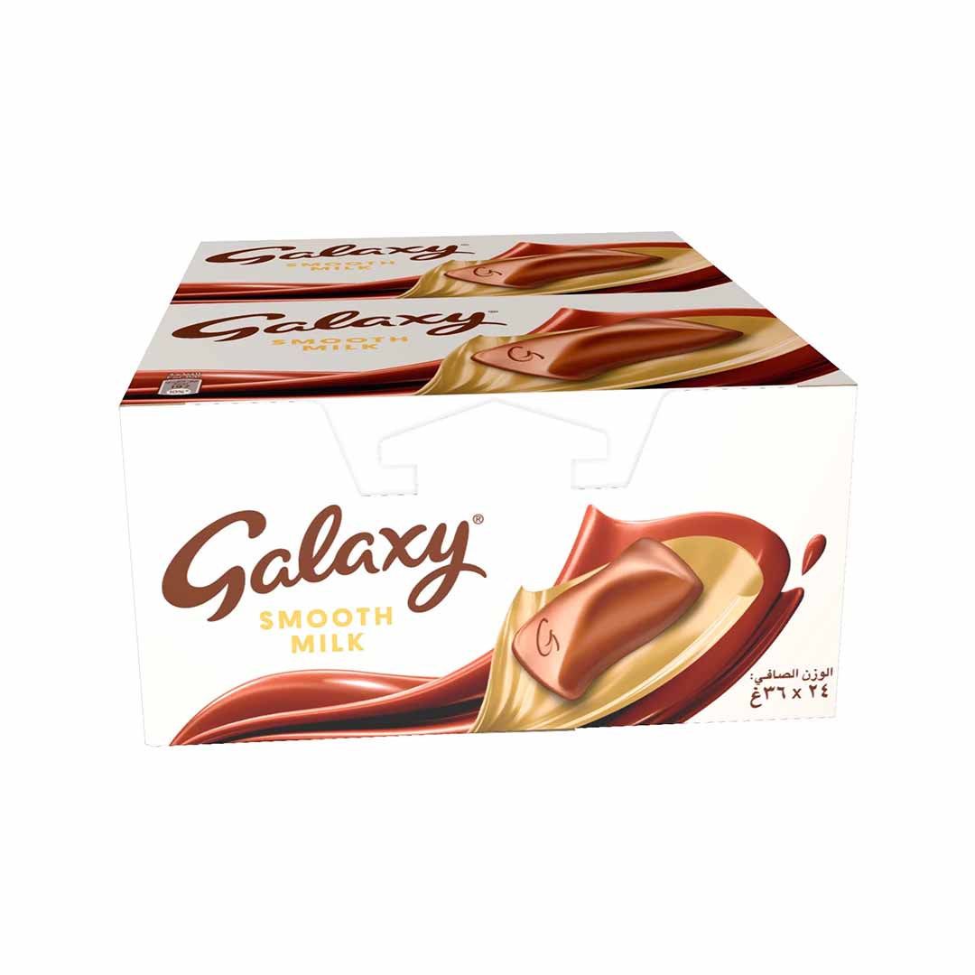 Galaxy Smooth Milk Chocolate 36g x24 bars