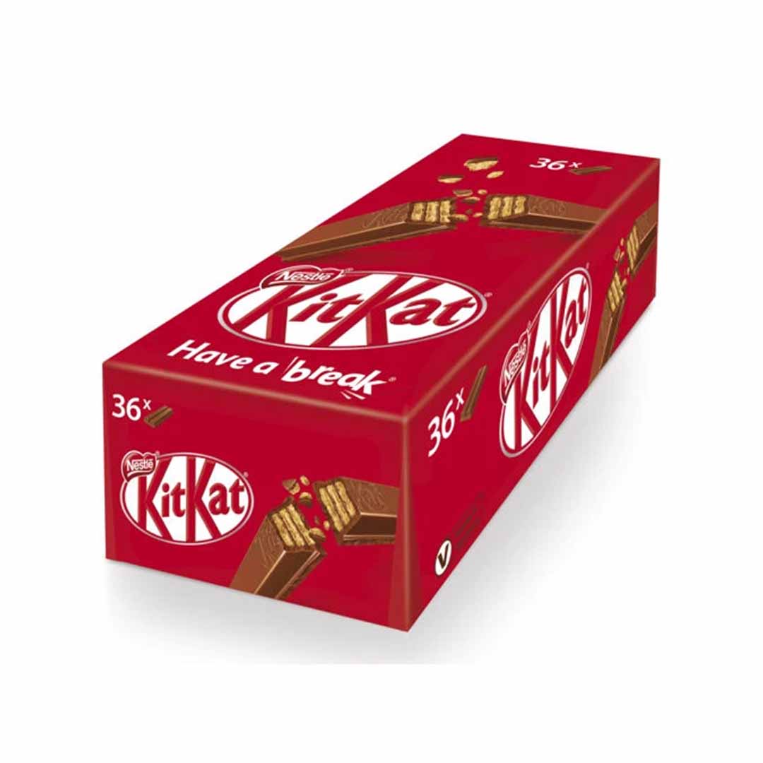 KitKat Nestle 2 Finger Milk Chocolate Wafer Bar 20.50g x36 bars