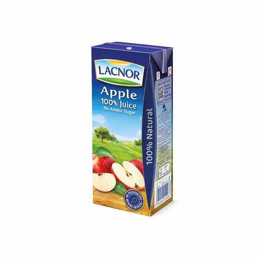 Lacnor Apple 100% Juice 180ml x 32