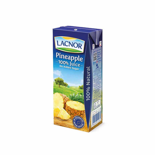Lacnor Pineapple 100% Juice 180ml x 32