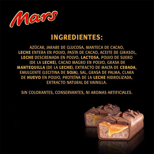 Mars Chocolate Bar 51g x24 bars