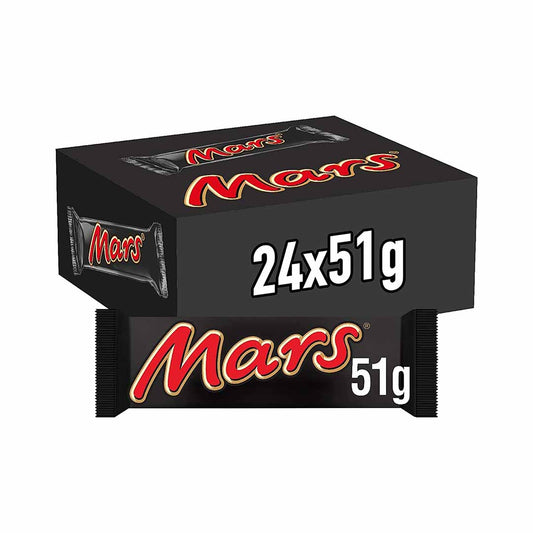 Mars Chocolate Bar 51g x24 bars
