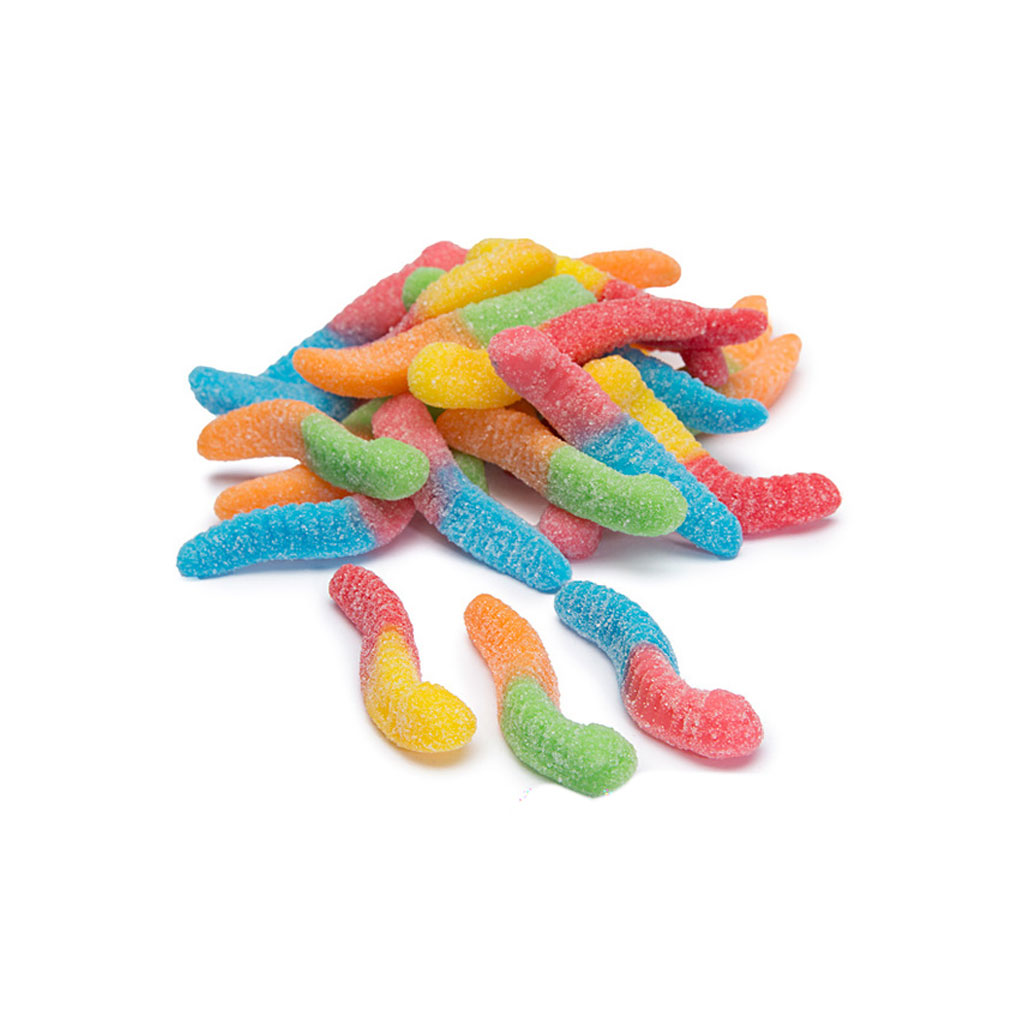 Sour Worms Gummy Bag of 2kg