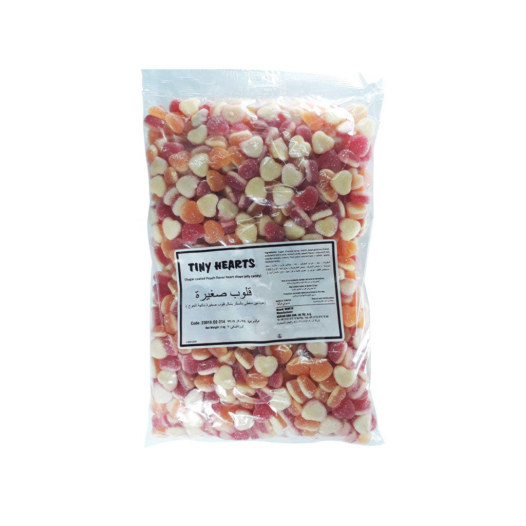 Mini Hearts Gummy Bag of 2kg