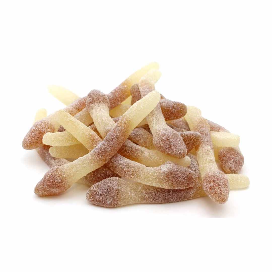 BEBETO Sour Cola Worms 1kg Bag