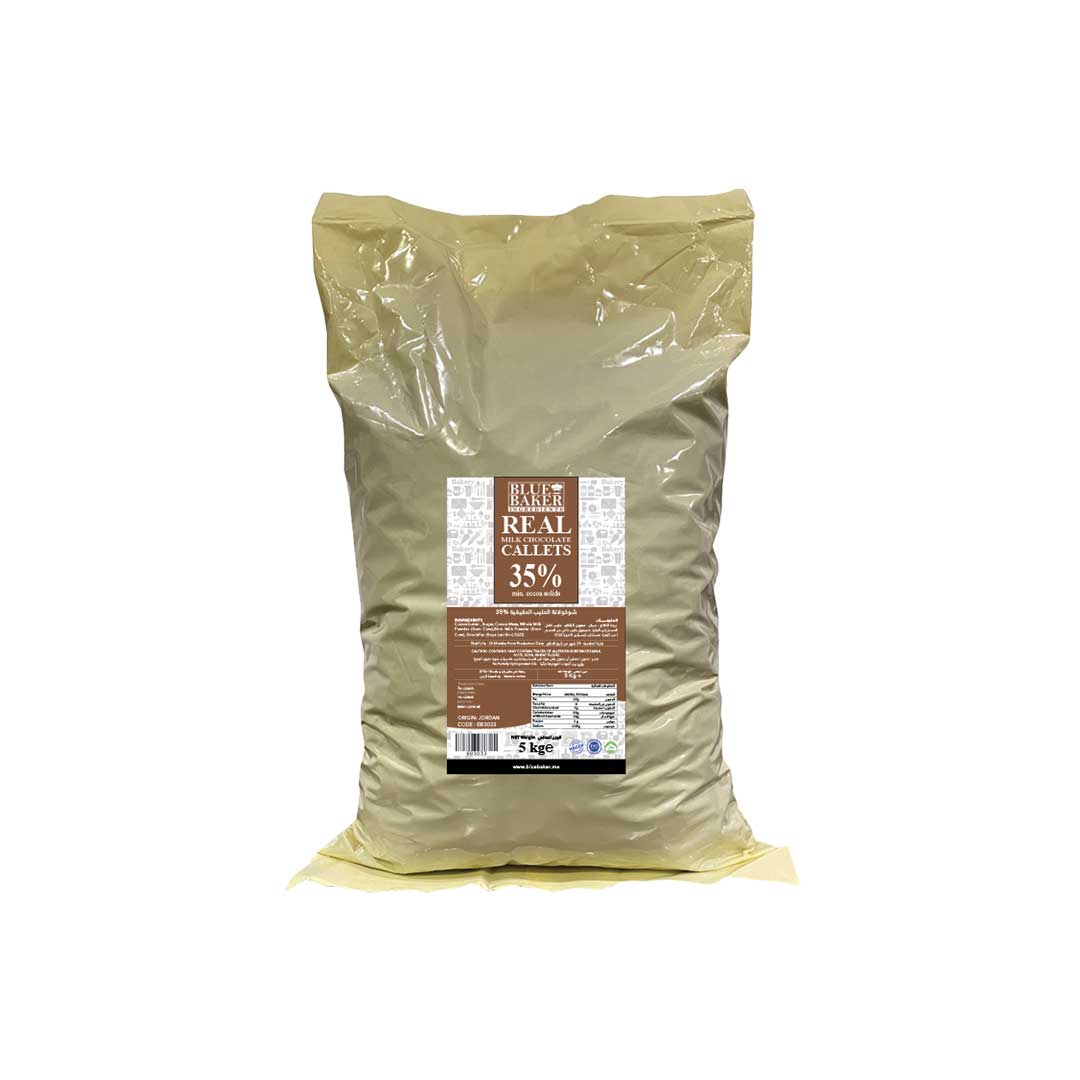 Milk Real Callets (35% Cocoa) 5kg