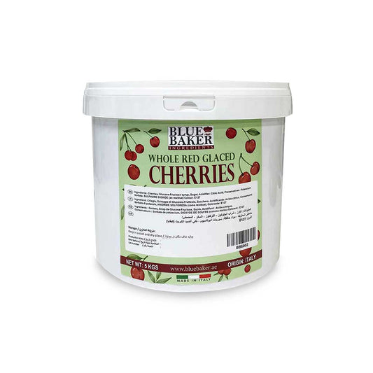 Whole Red Glace Cherries 5Kg