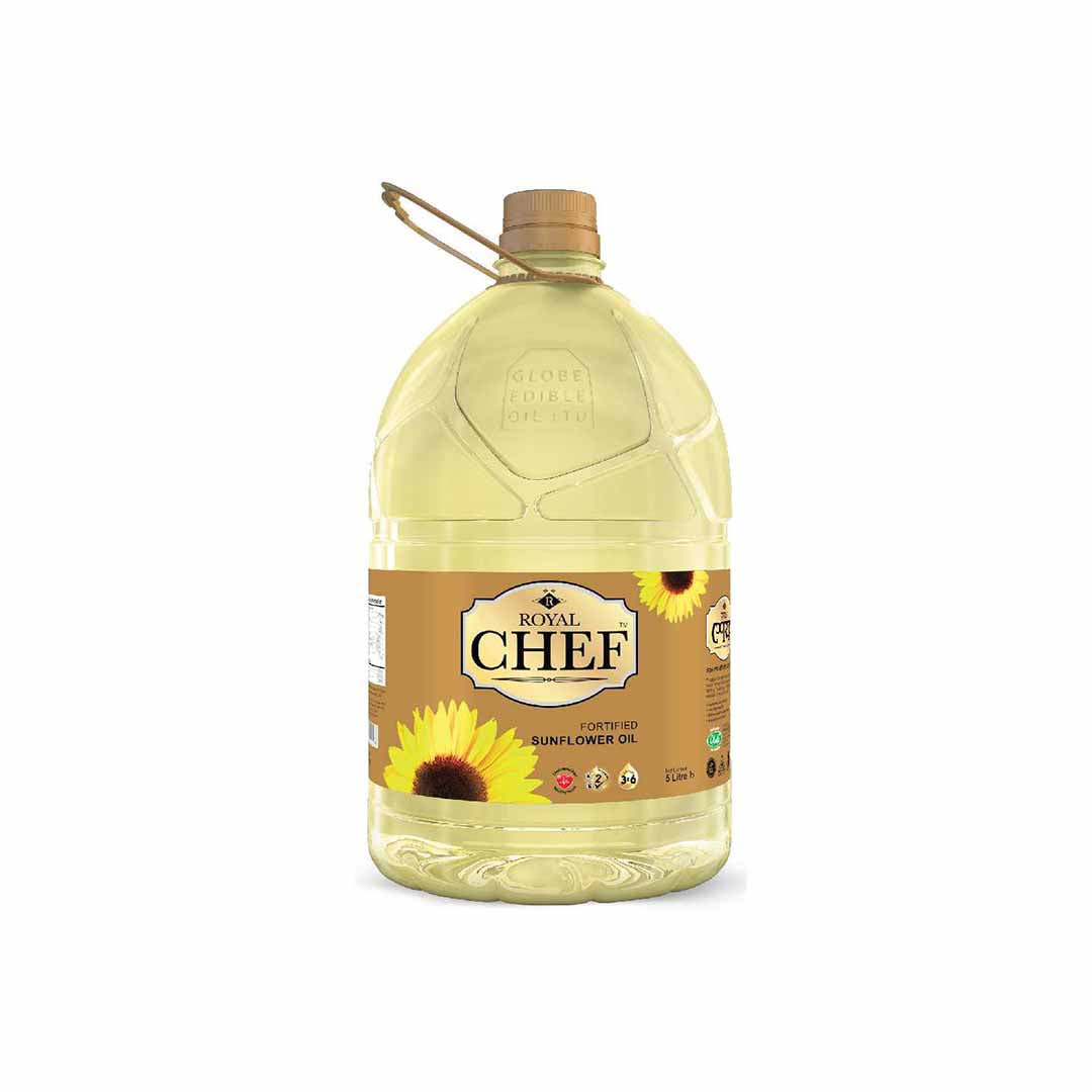 Chef Prime Sunflower Oil 5L x 4 bottles