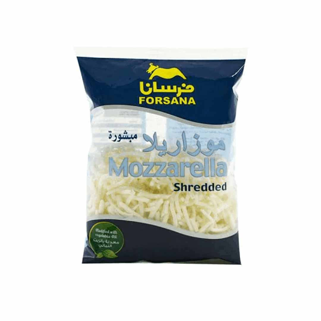 Forsana Cheese Shredded Mozzarella 2 Kg x 6 blocks
