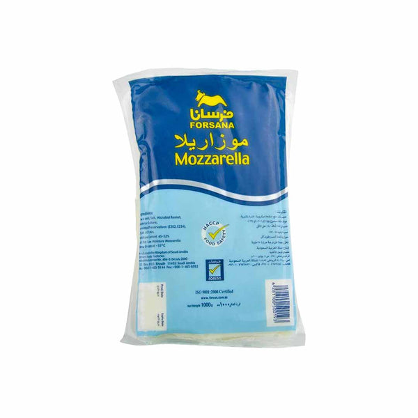 Forsana Mozarella Block 1Kg x 12 blocks