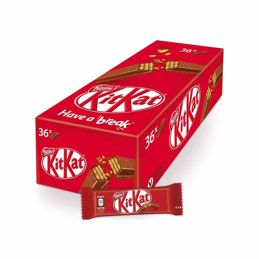 KitKat Nestle 2 Finger Milk Chocolate Wafer Bar 20.50g x36 bars