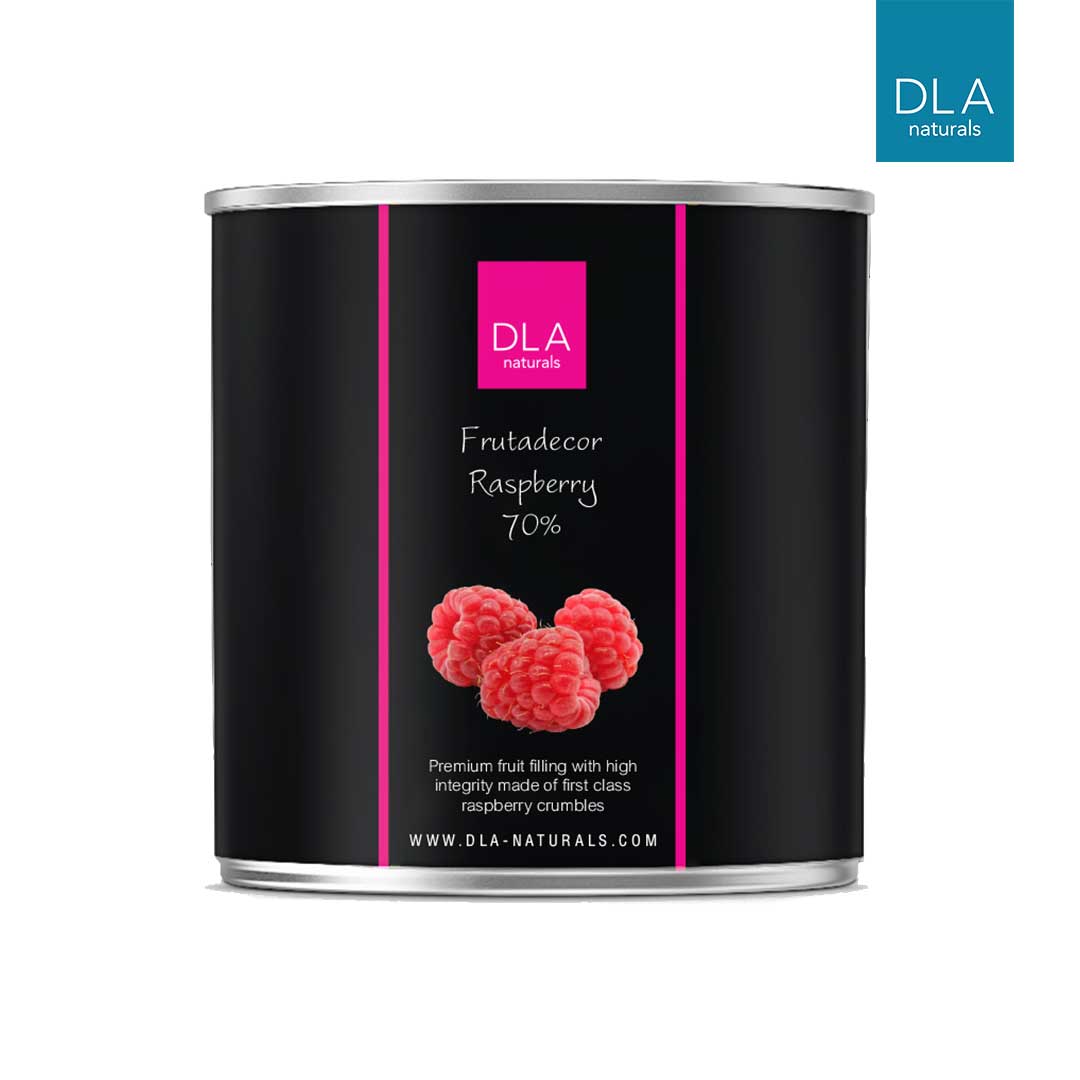FRUTADECOR Raspberry Filling 70% Tin of 2.7kgs