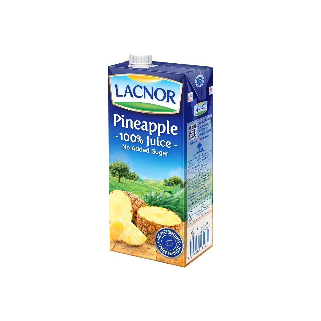 Lacnor Pineapple Juice 1L x 12