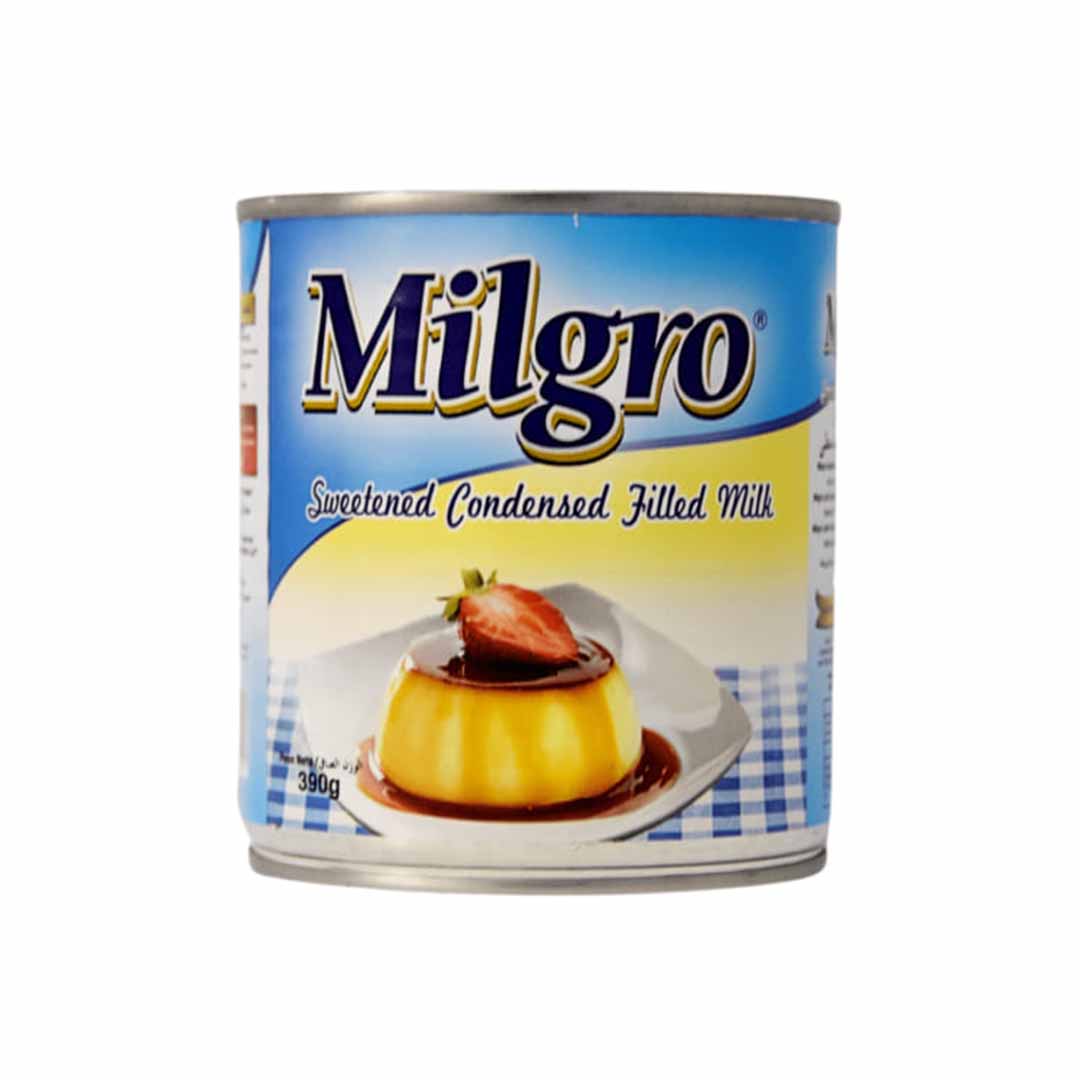 MILGRO Sweetened Condensed Filled Milk 390g x48tins