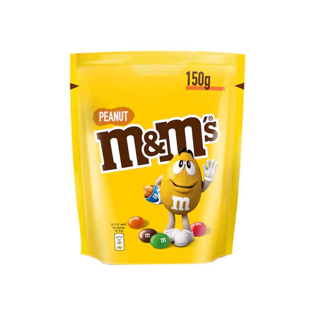 M&Ms Peanut Chocolate 150g x30 pouches