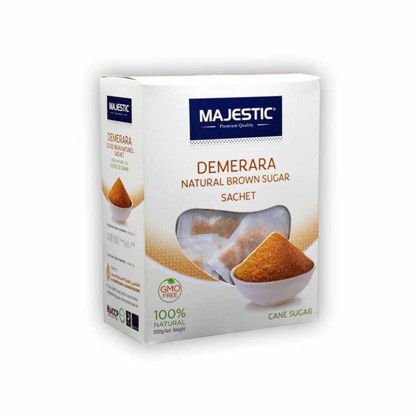 Majestic Sachet 50/50  Brown Sugar Box of 1000pcs