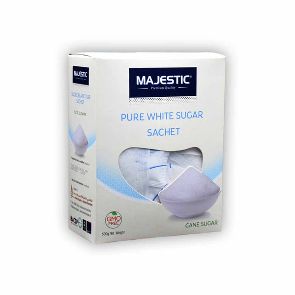 Majestic Sachet 50/50 White Sugar Box of 1000pcs