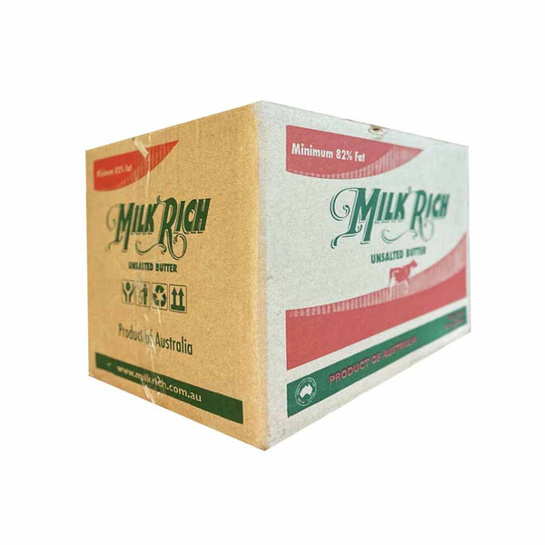 Milk Rich Unsalted Butter 25Kg Ctn
