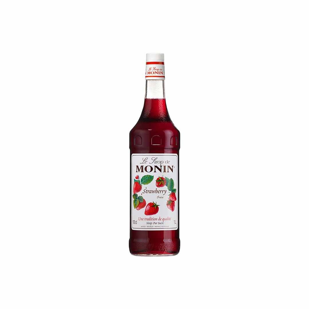 Monin Strawberry Syrup 1L x 6