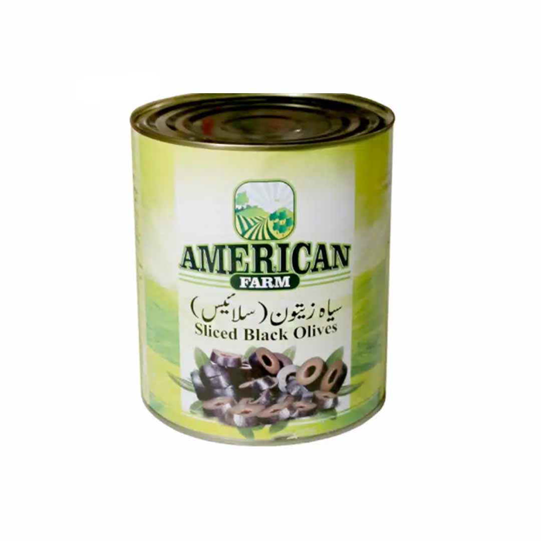 Olives Black Sliced 3kg x 6 cans