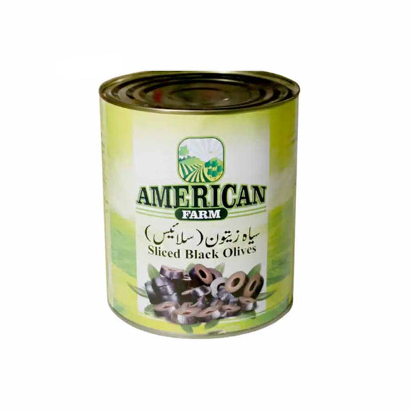 Olives Black Sliced 3kg x 6 cans
