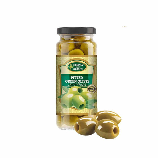 Olives Green Pitted 340g x 12 bottles