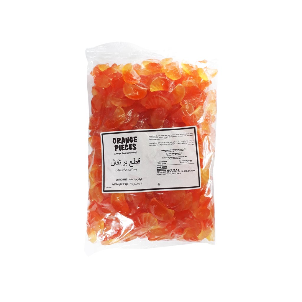 Orange Slices Gummy Bag of 2kg