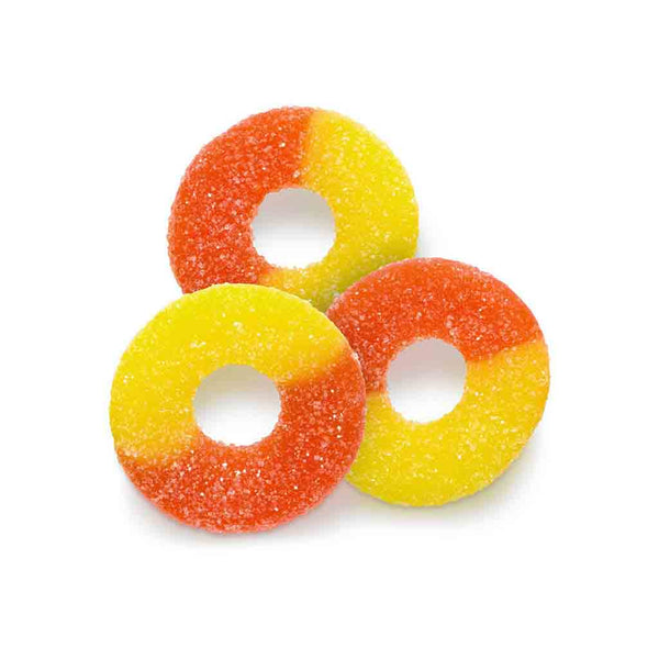 Peach Rings Gummy Bag of 2Kg