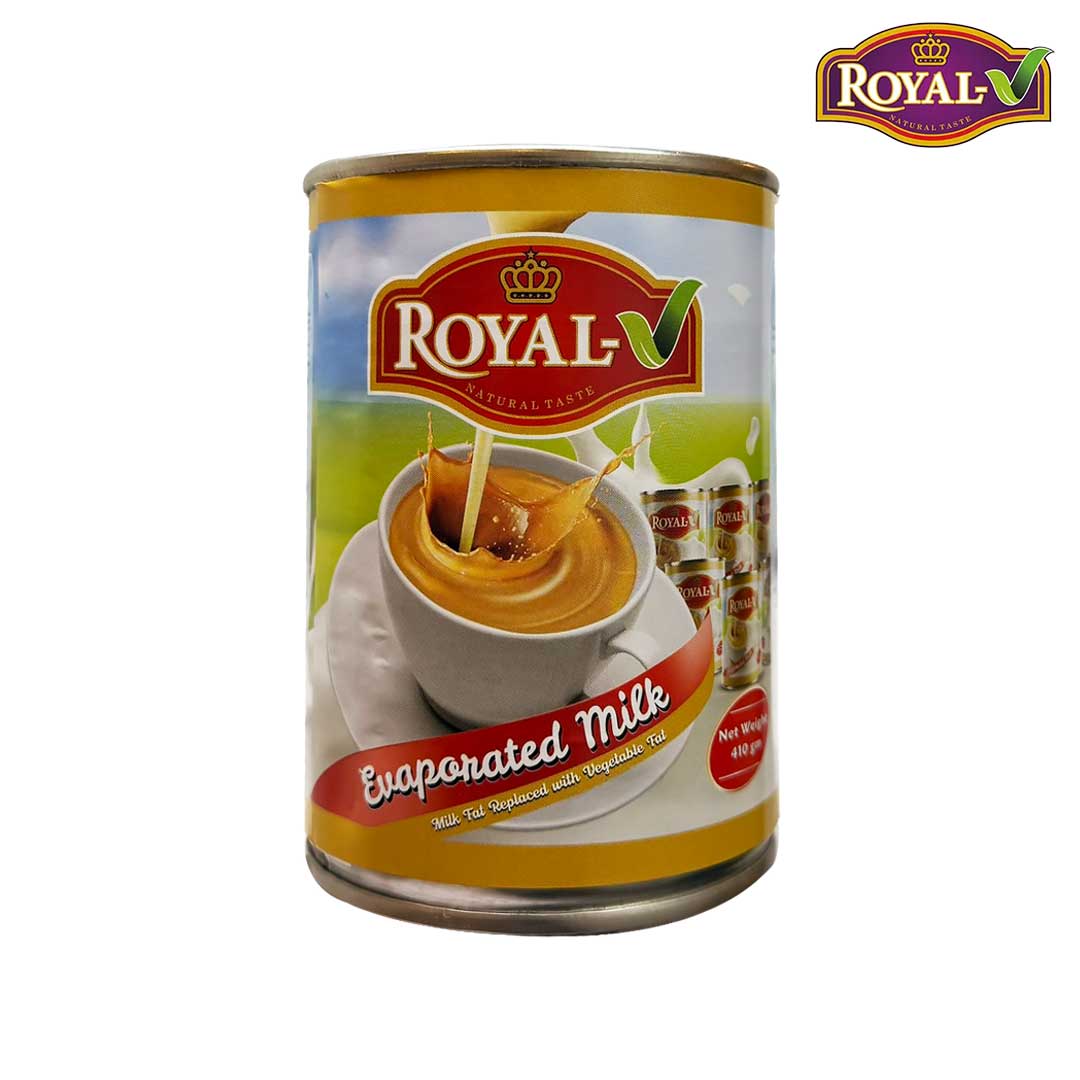 Royal-V Evaporated Milk 410ml x48