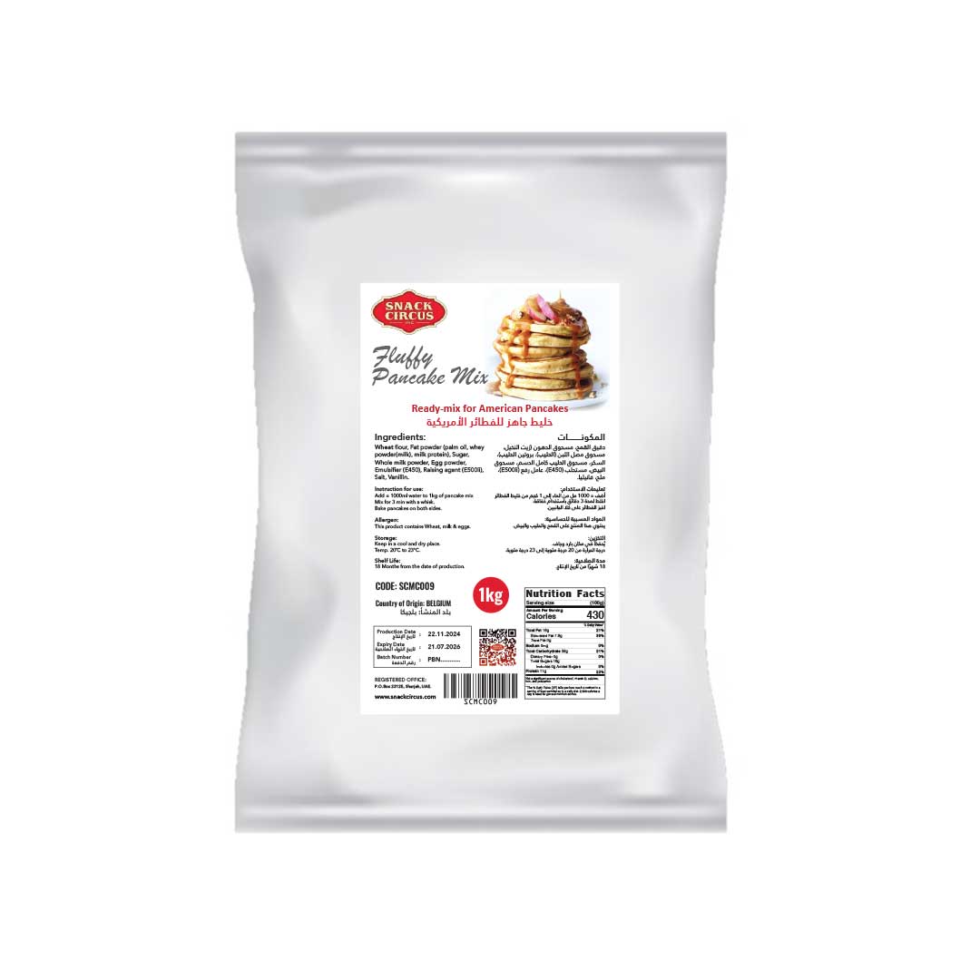 Fluffy (Dutch) Pancake Mix 1kg Bag