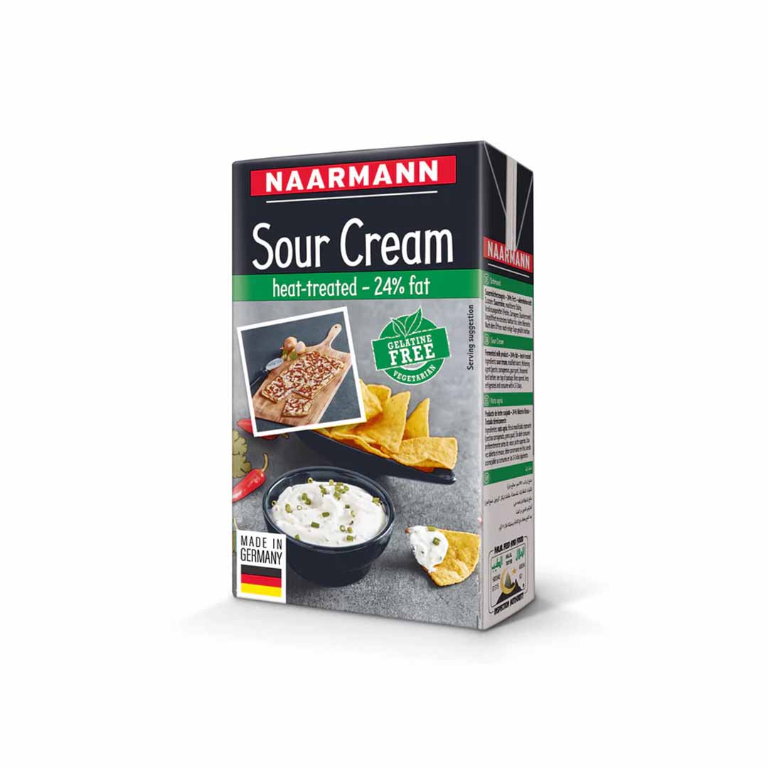 Sour Cream UHT Long Life 1Ltr 24%