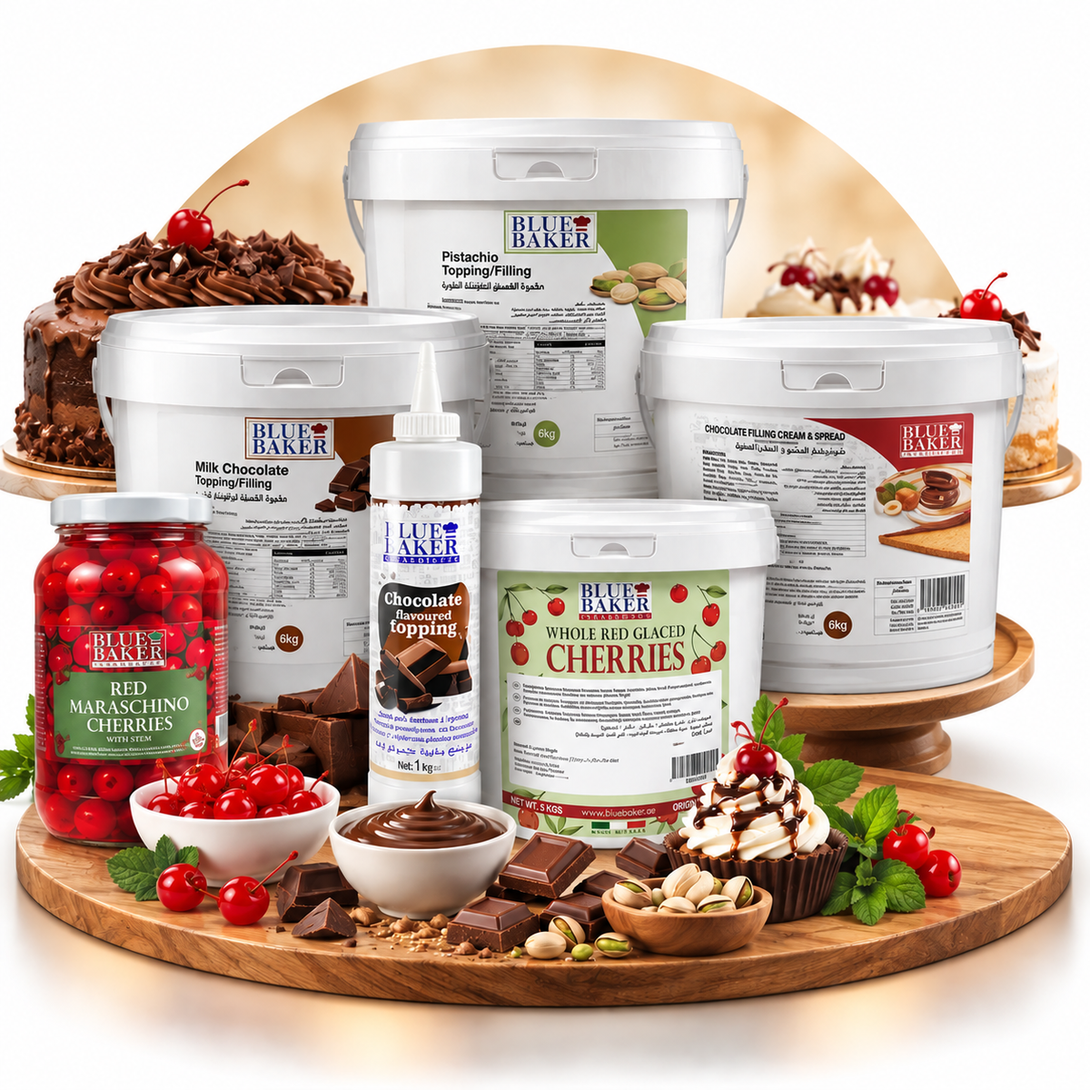 Topping, Fillings & Creams