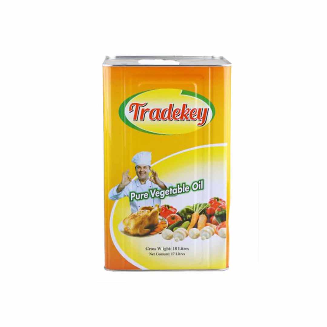 Tradekey Vegetable Oil 18L Tin