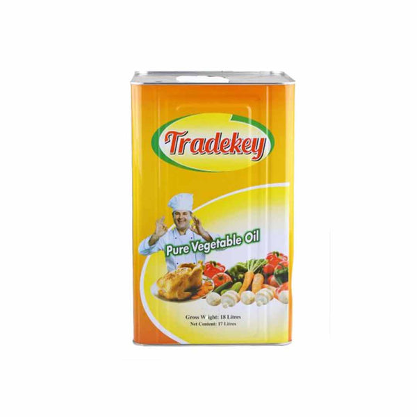 Tradekey Vegetable Oil 18L Tin