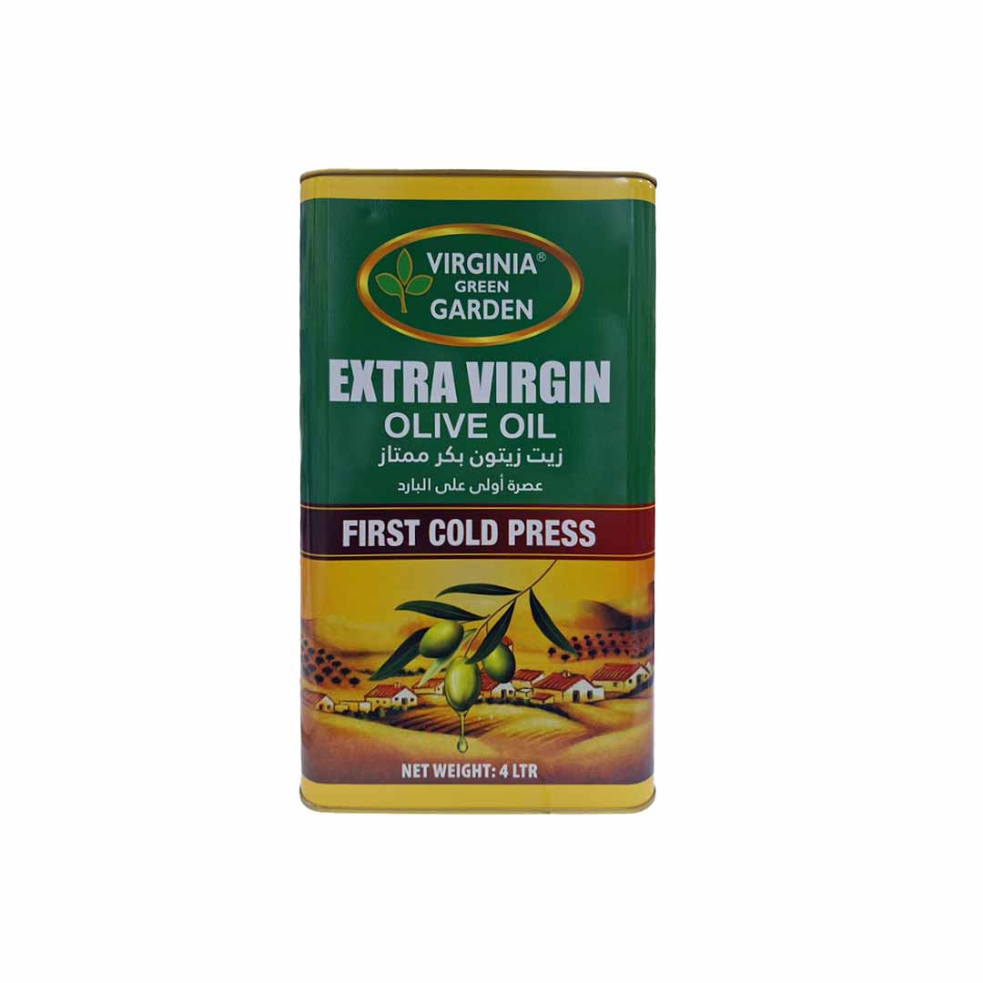 Virginia Green Garden Extra Virgin Oil 4L Tin
